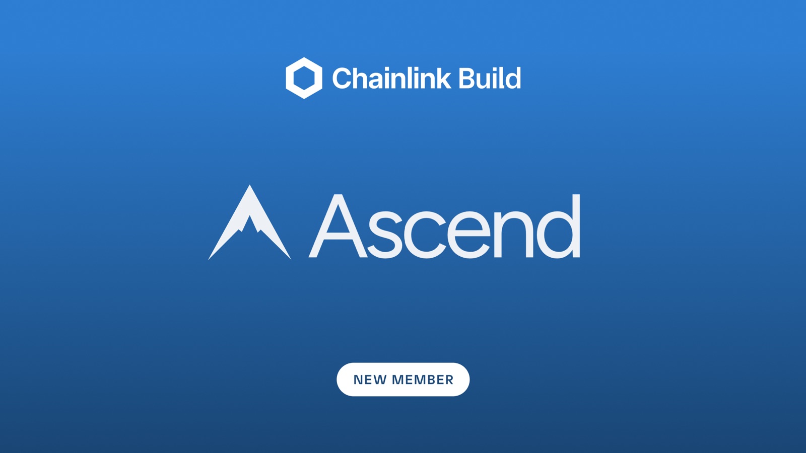 Ascend joins the Chainlink Build program